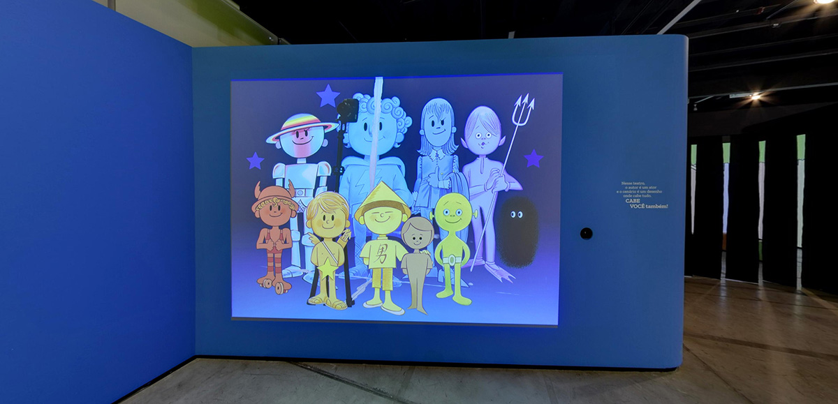 Imagem da exposição Mundo Zira - Croma.