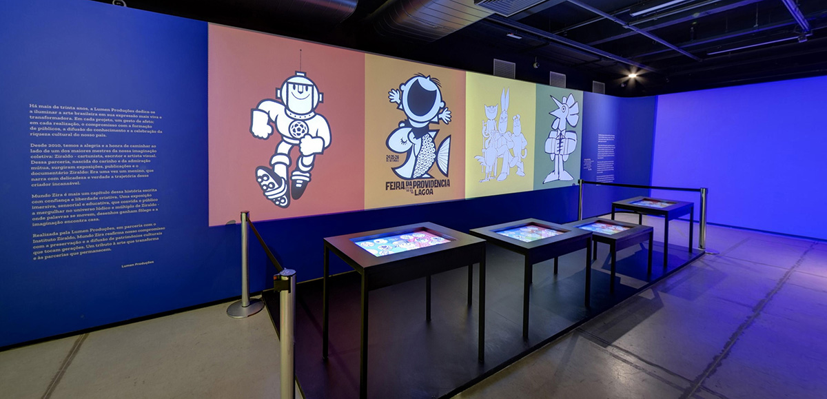 Imagem da exposição Mundo Zira - Artista.